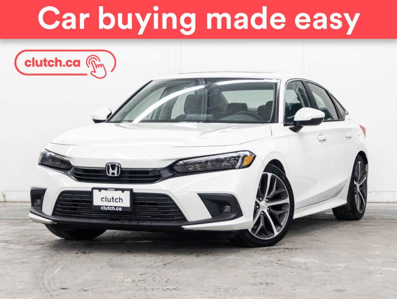 Used 2024 Honda Civic Touring  w/ Apple CarPlay & Android Auto, Power Moonroof, Nav for sale in Toronto, ON