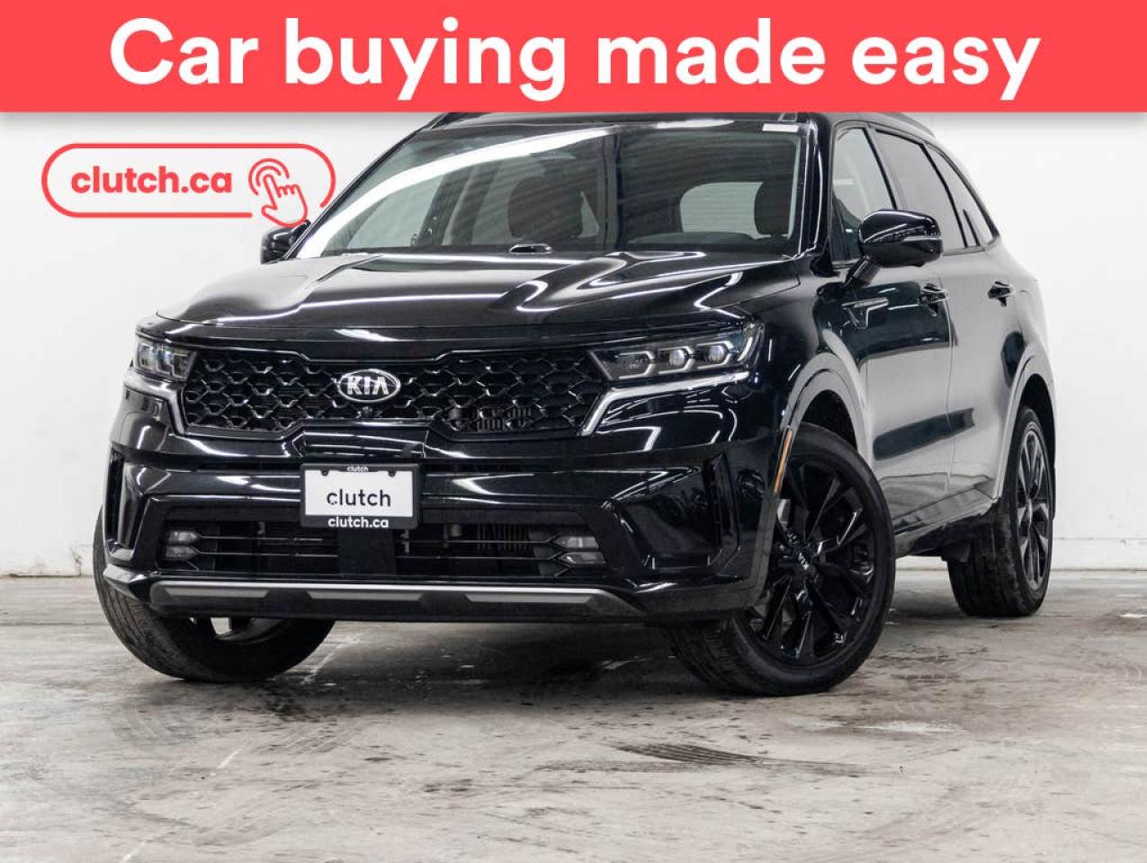 Used 2021 Kia Sorento SX Turbo AWD w/ Apple CarPlay & Android Auto, Panoramic Sunroof, Nav for sale in Toronto, ON