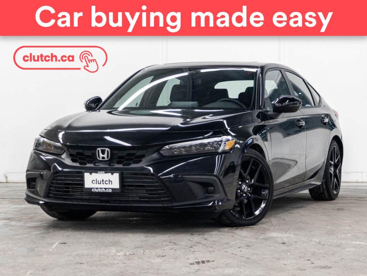 Used 2023 Honda Civic Sport w/ Apple CarPlay & Android Auto, Heated Steering Wheel, Heated Front Seats for sale in Toronto, ON