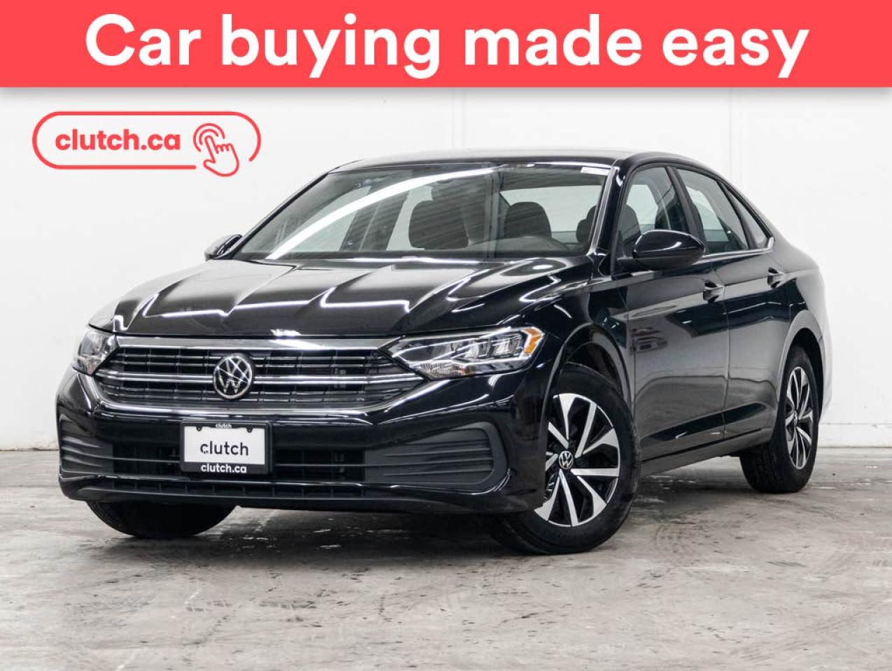 Used 2023 Volkswagen Jetta Trendline w/ Apple CarPlay & Android Auto, Heated Steering Wheel, Heated Front Seats for sale in Toronto, ON