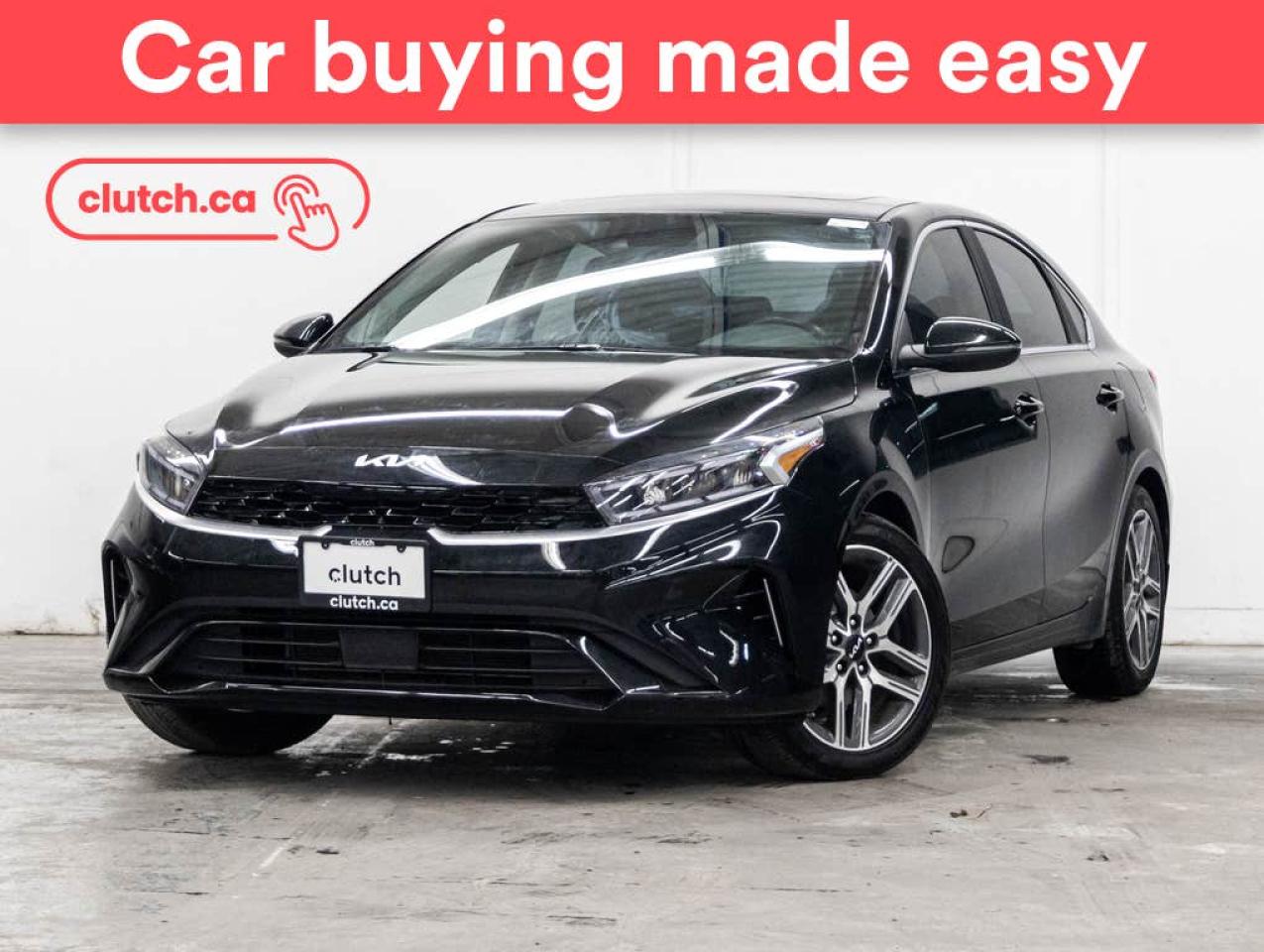 Used 2023 Kia Forte EX Premium w/ Apple CarPlay & Android Auto, Heated Steering Wheel, Heated Front Seats for sale in Toronto, ON