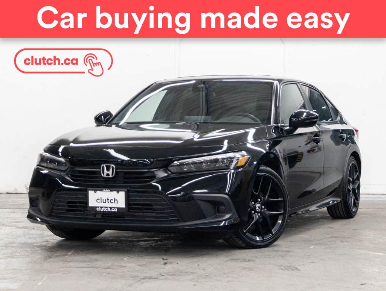 Used 2023 Honda Civic Sport w/ Apple CarPlay & Android Auto, Heated Steering Wheel, Heated Front Seats for sale in Toronto, ON