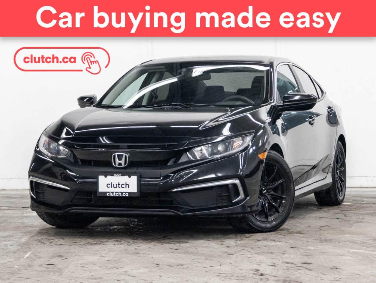 Used 2019 Honda Civic LX w/ Apple CarPlay & Android Auto, A/C, Rearview Cam for sale in Toronto, ON