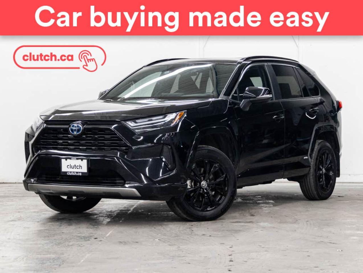 Used 2022 Toyota RAV4 SE Hybrid AWD w/ Apple CarPlay & Android Auto, Heated Steering Wheel, Heated Front Seats for sale in Toronto, ON