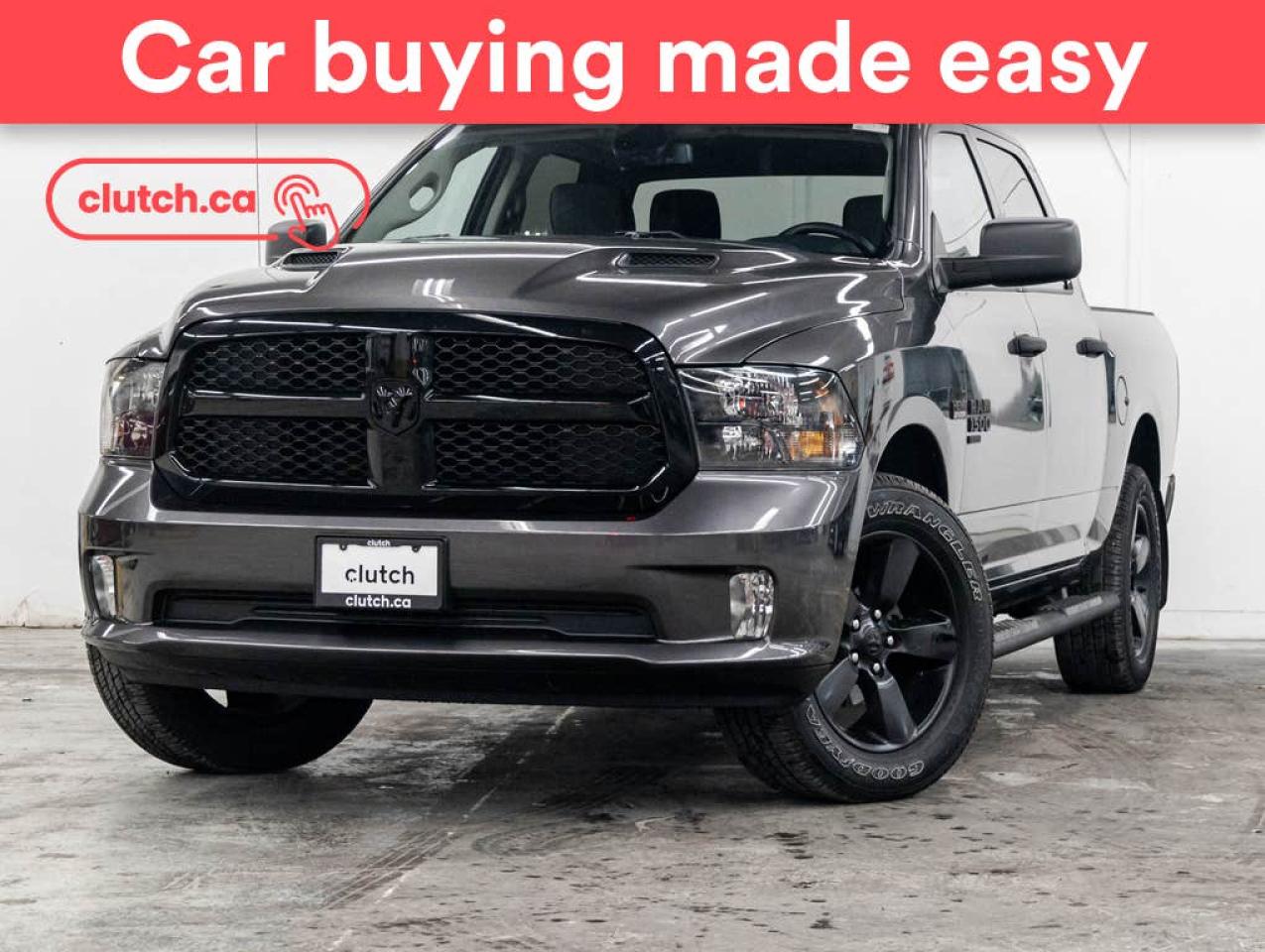 Used 2022 RAM 1500 Classic Express Crew Cab 4X4 w/ UConnect 5, Dual Zone A/C, Apple CarPlay & Android Auto for sale in Toronto, ON