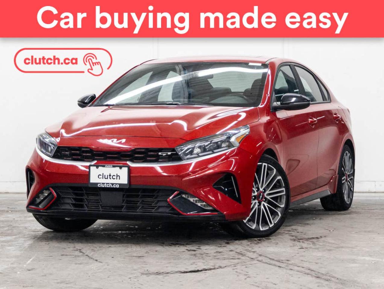 Used 2022 Kia Forte GT Limited  w/ Apple CarPlay & Android Auto, Heated Front Seats, Rearview Camera for sale in Toronto, ON