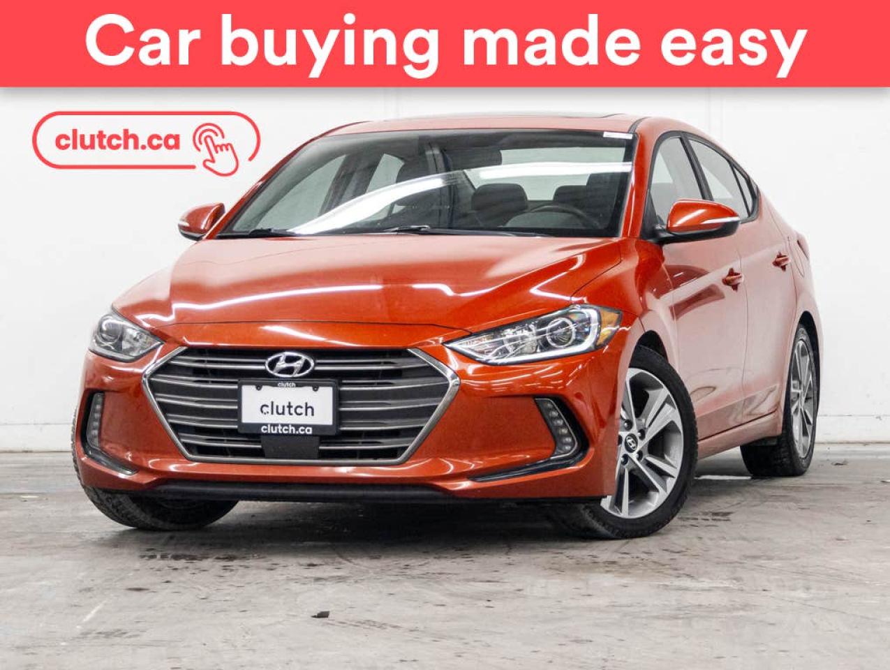 Used 2017 Hyundai Elantra SE w/ Apple CarPlay & Android Auto, Dual Zone A/C, Rearview Cam for sale in Toronto, ON