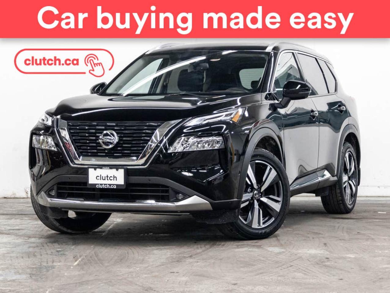 Used 2021 Nissan Rogue Platinum AWD w/ Apple CarPlay & Android Auto, Heated Steering Wheel, Heated Front Seats for sale in Toronto, ON