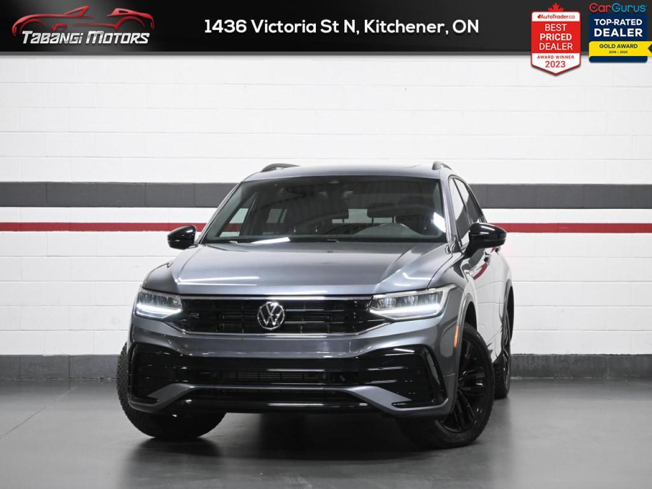 Used 2022 Volkswagen Tiguan Comfortline   R-Line Black Edition No Accident Ambient Light Panoramic Roof Remote Start for sale in Mississauga, ON