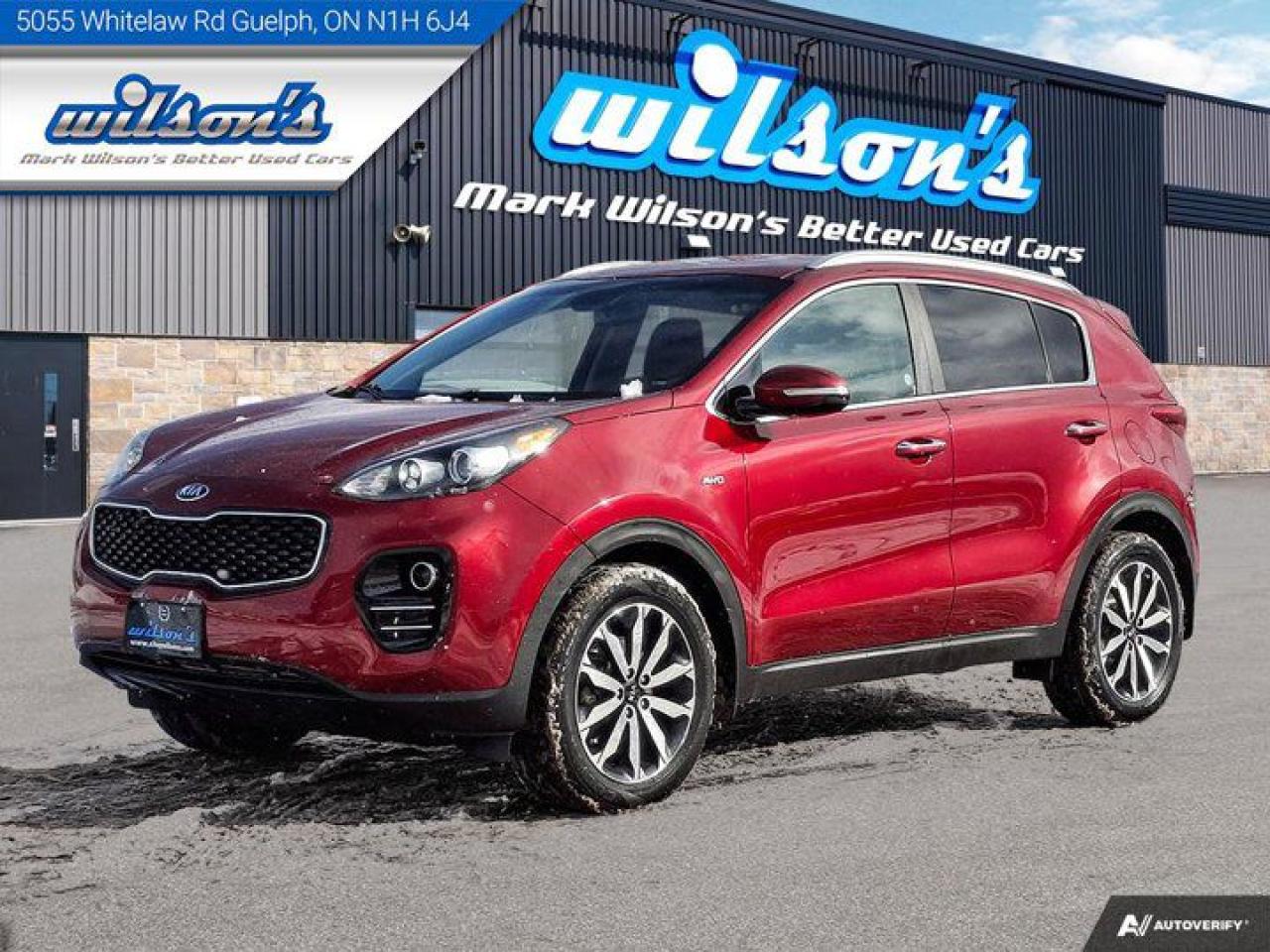 Used 2017 Kia Sportage AWD EX - Heated + Power seat, Android Auto, Bluetooth, Reverse Camera for sale in Guelph, ON