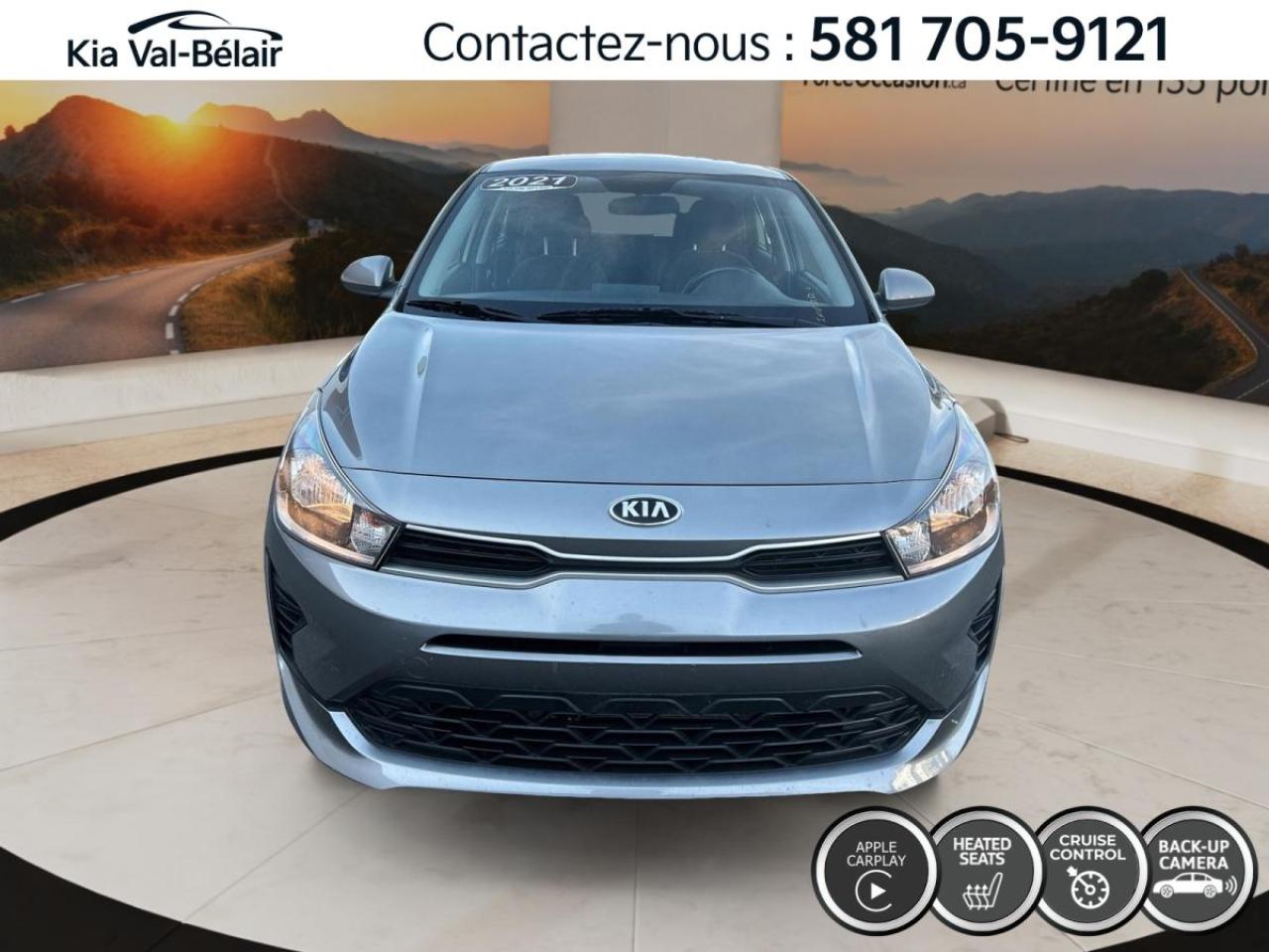 Used 2021 Kia Rio5 LX+ *A/C *CRUISE *CAMERA *BLUETOOTH *SIEGE CHAUF. for sale in Québec, QC