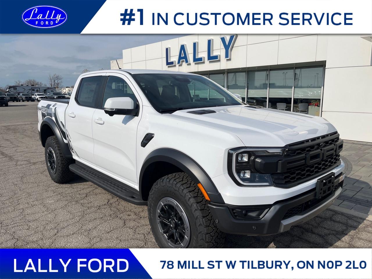 New 2024 Ford Ranger Raptor for sale in Tilbury, ON