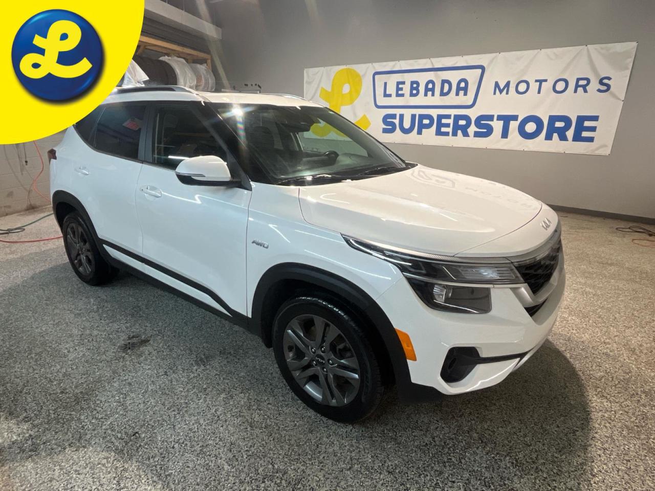 Used 2022 Kia Seltos EX AWD * Leather * Sunroof *  Remote Start System * Apple CarPlay/ Android Auto * Rear View Camera * Lane Assist * Blind Spot Assist * Parking Assist for sale in Cambridge, ON