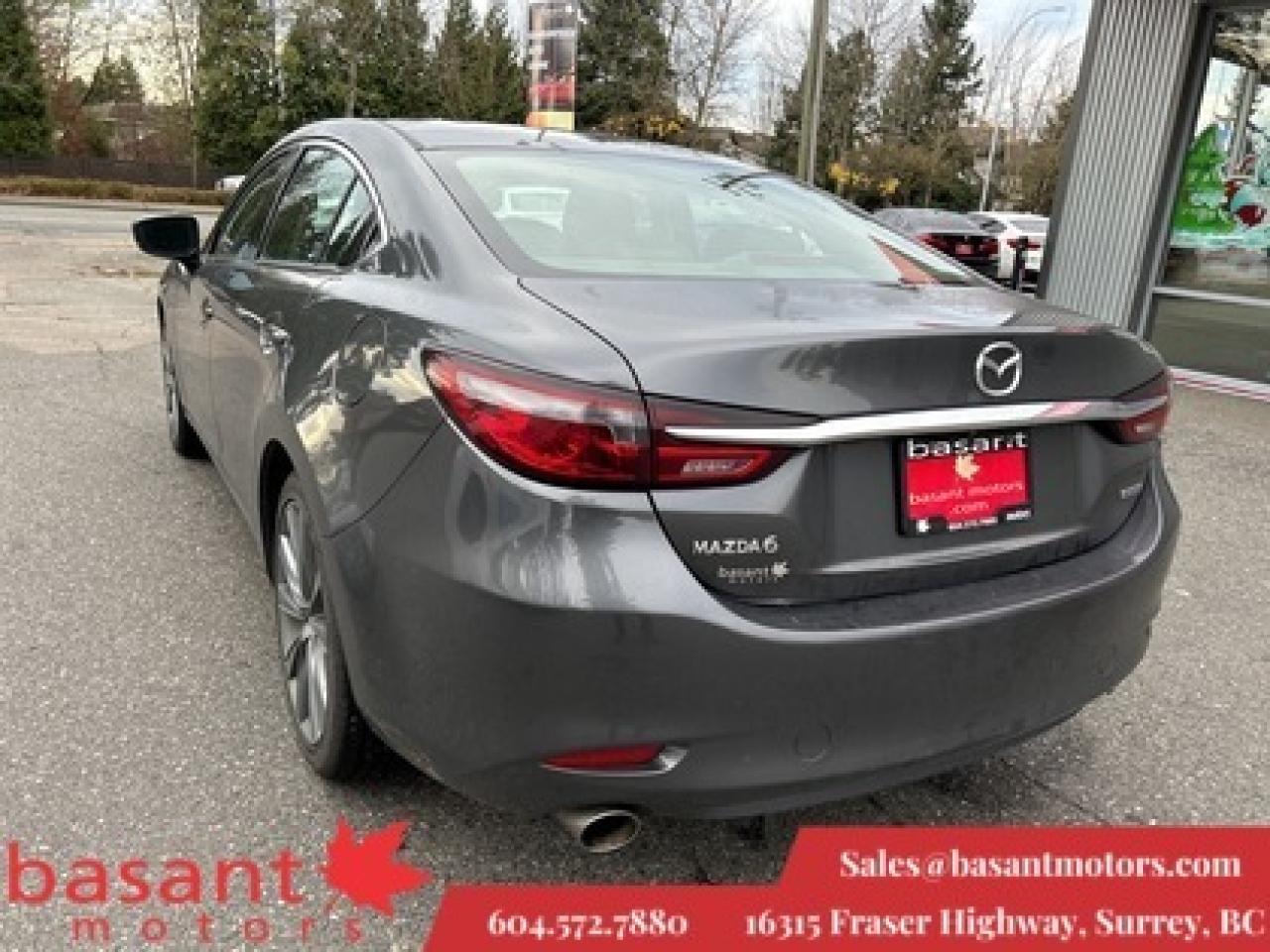 Used 2020 Mazda MAZDA6 GS-L , Leather, Sunroof, Backup Cam, Heated Seats! for Sale in Surrey, British Columbia