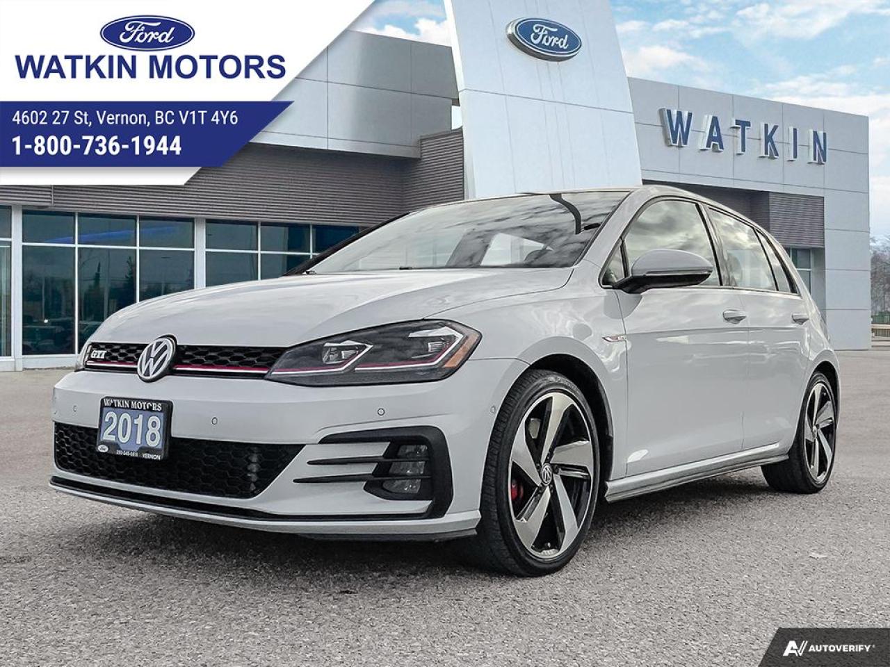 Used 2018 Volkswagen GTI S/SE/A AUTOBAHN for sale in Vernon, BC