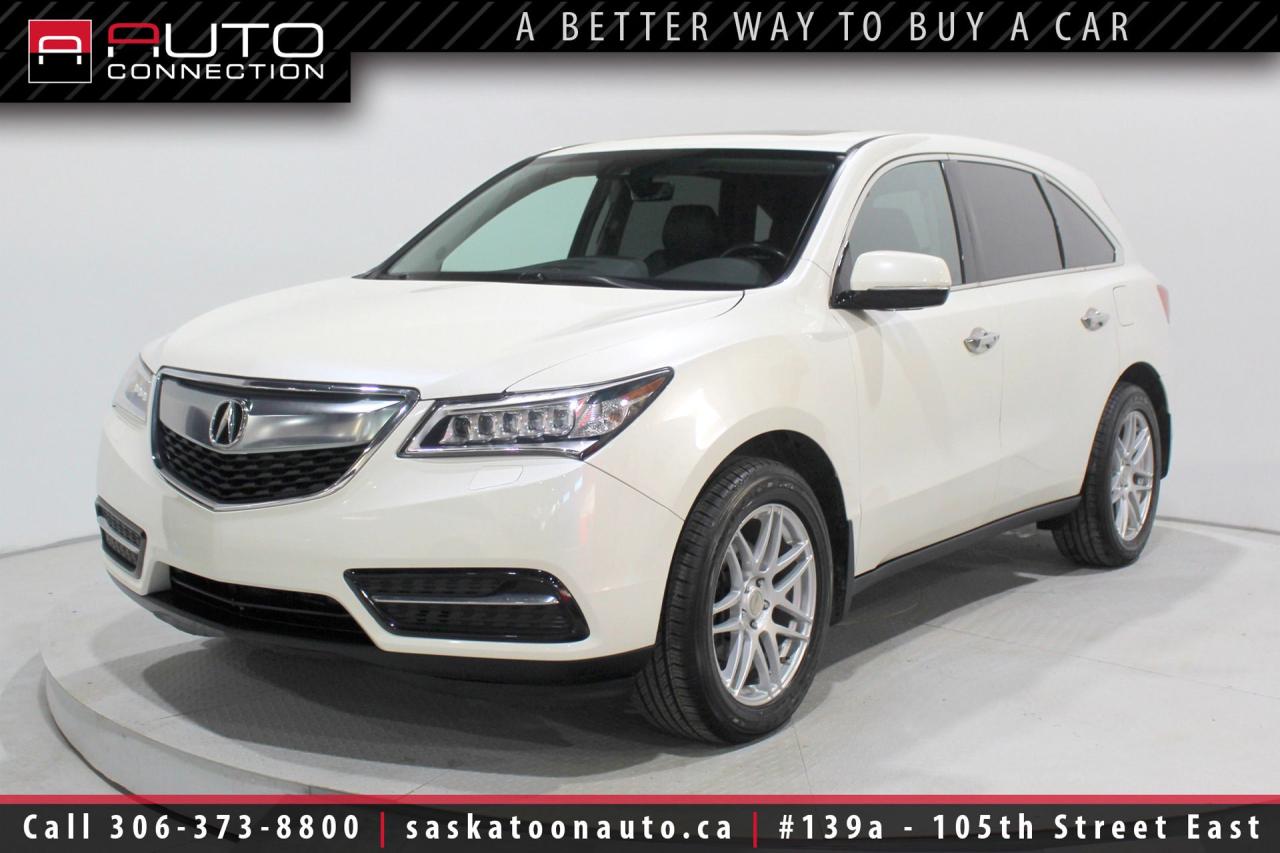 Used 2016 Acura MDX SH-AWD - ACCIDENT FREE - LOW KMS - NAV PKG - HEATED STEERING WHEEL - REMOTE START - ADAPTIVE CRUISE for sale in Saskatoon, SK