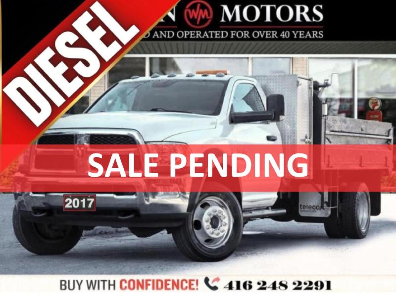 2017 RAM 5500 Chassis *4X4*DIESEL*DUMP BOX*POWER GROUP!!