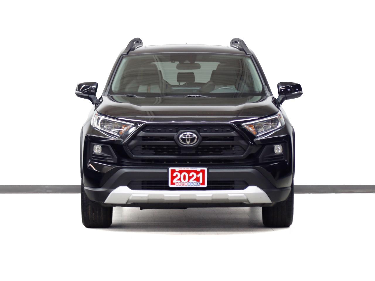 2021 Toyota RAV4 TRAIL | AWD | Leather | Sunroof | BSM | CarPlay