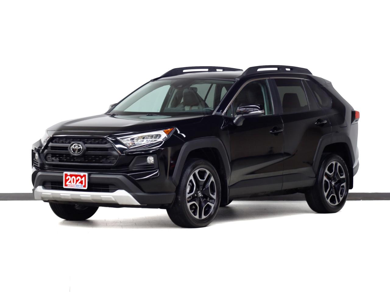 2021 Toyota RAV4 TRAIL | AWD | Leather | Sunroof | BSM | CarPlay