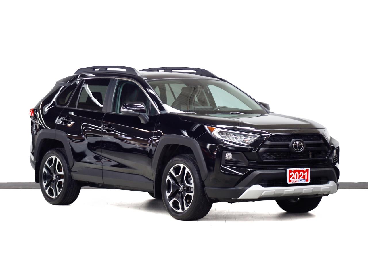 2021 Toyota RAV4 TRAIL | AWD | Leather | Sunroof | BSM | CarPlay