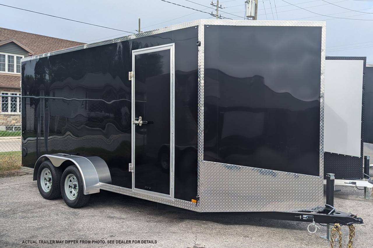 New 2024 Canadian Trailer Company 7x16 V-Nose Cargo Trailer Steel Tandem Axle for sale in Guelph, ON