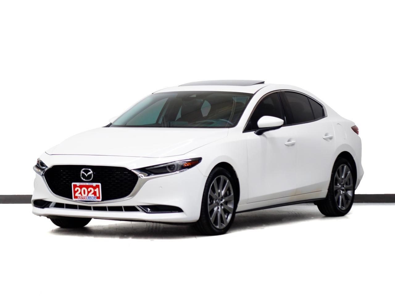 2021 Mazda MAZDA3 GT | Nav | Leather | Sunroof | HUD | BSM | CarPlay