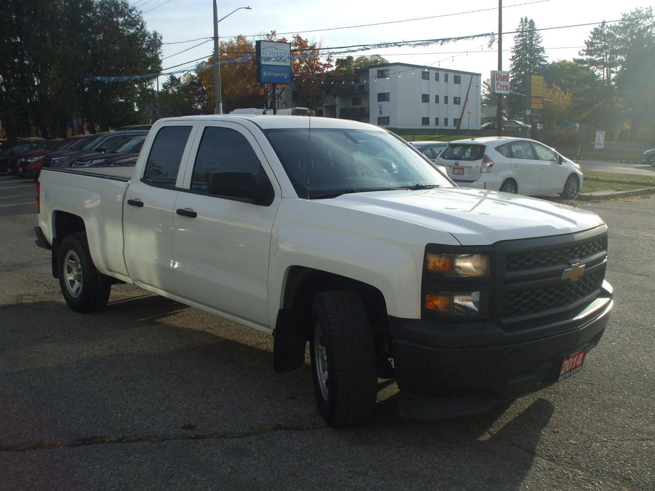 2014 Chevrolet Silverado 1500 2WD Double Cab Standard Box Work Truck w/1WT