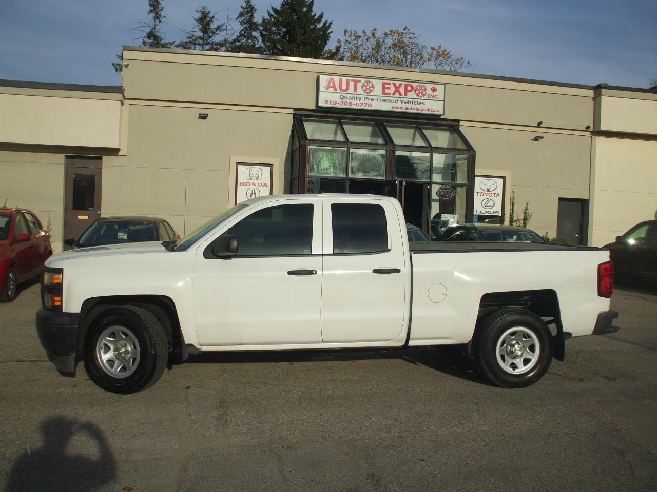 2014 Chevrolet Silverado 1500 2WD Double Cab Standard Box Work Truck w/1WT