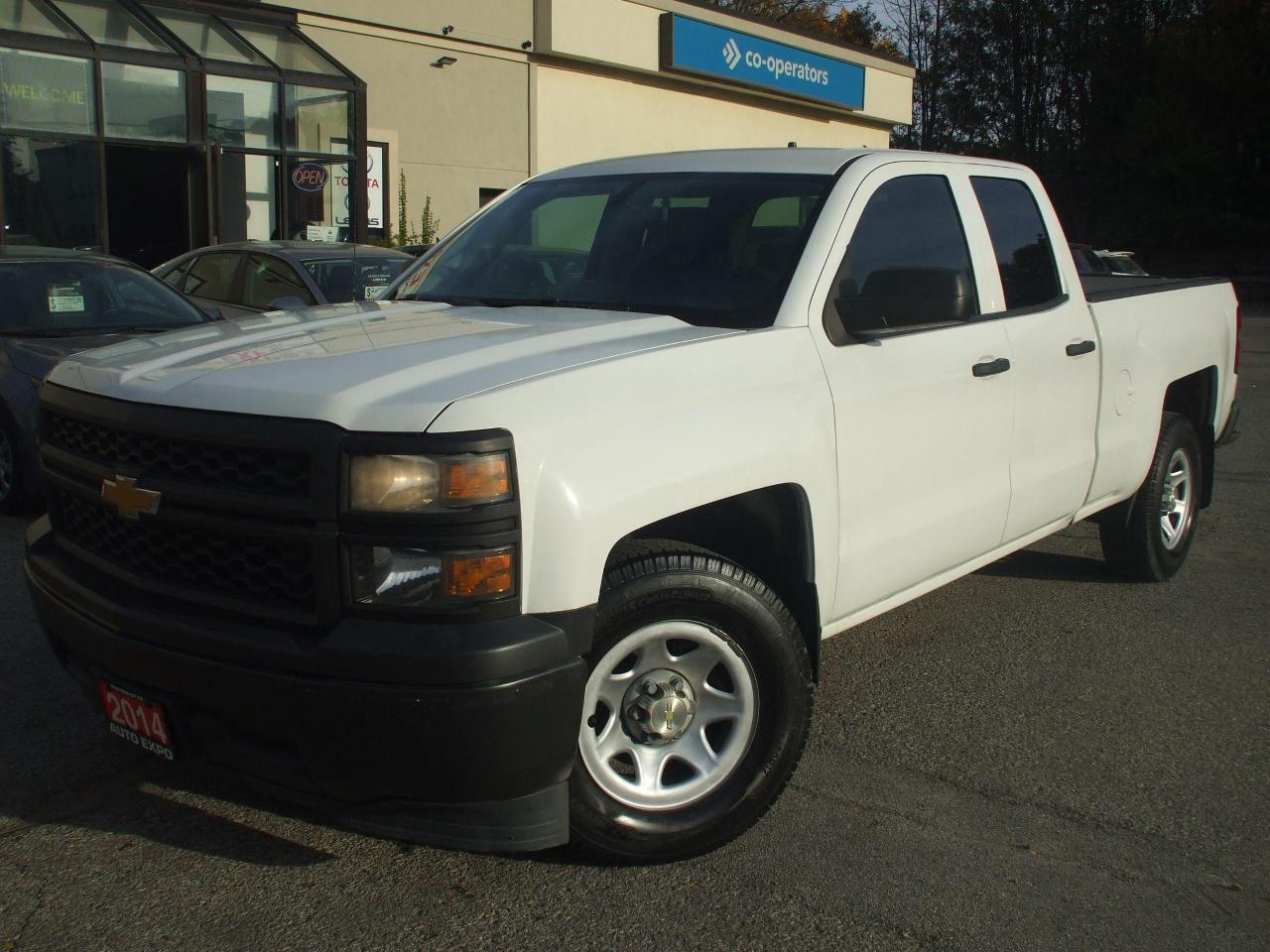 2014 Chevrolet Silverado 1500 2WD Double Cab Standard Box Work Truck w/1WT