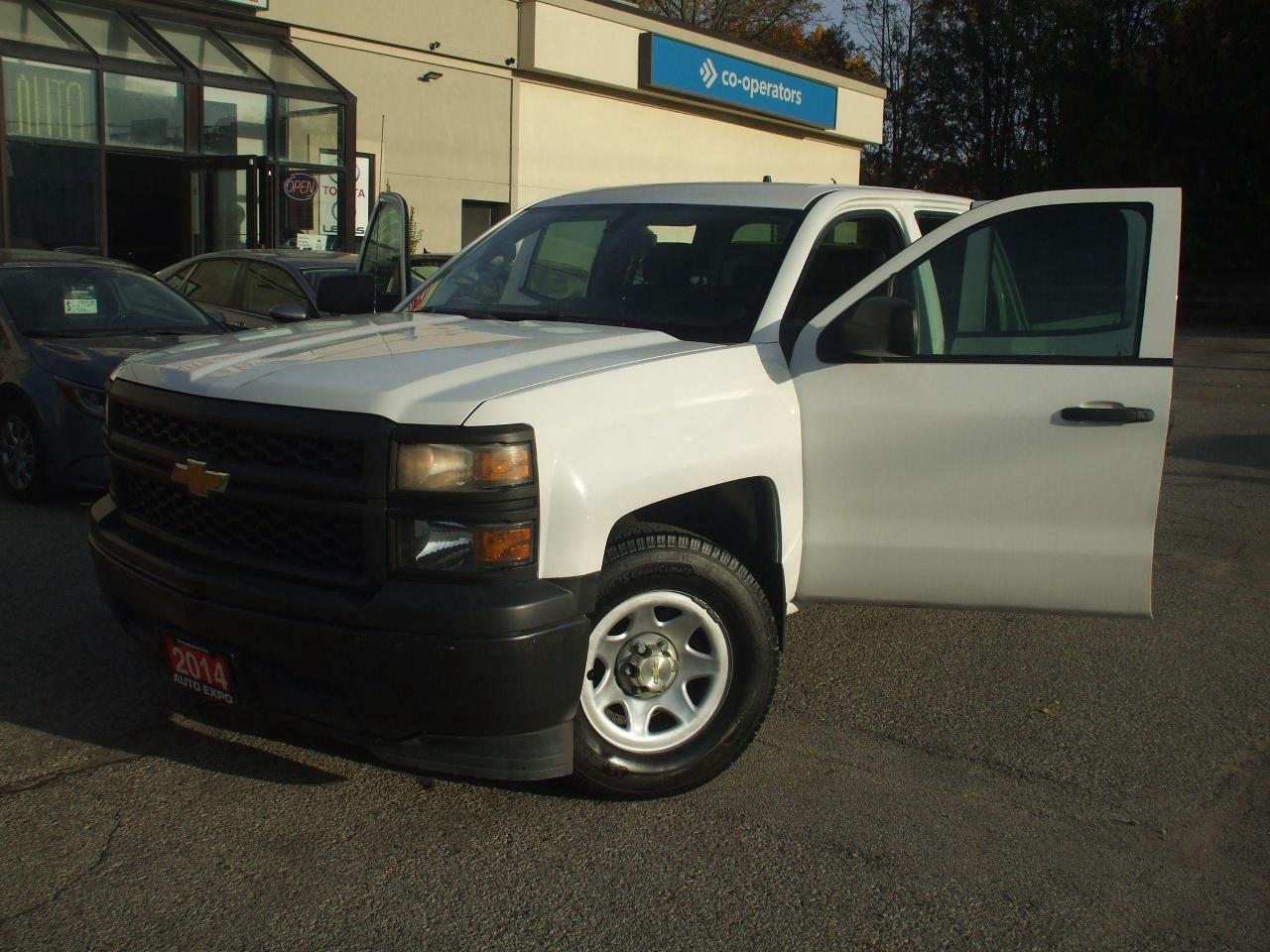 2014 Chevrolet Silverado 1500 2WD Double Cab Standard Box Work Truck w/1WT