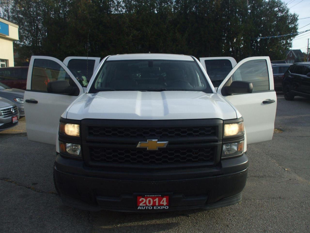 2014 Chevrolet Silverado 1500 2WD Double Cab Standard Box Work Truck w/1WT