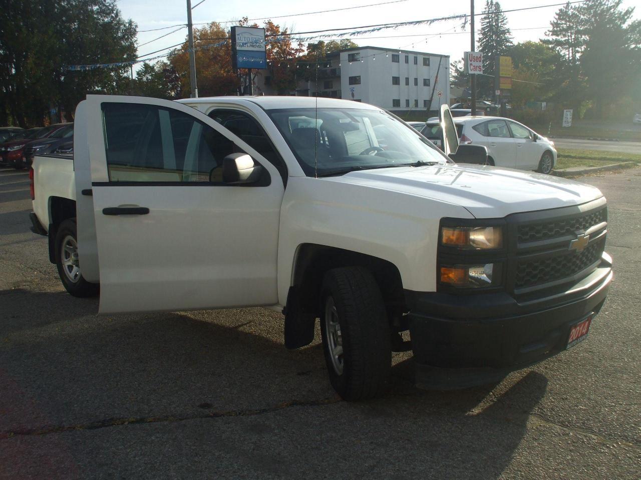 2014 Chevrolet Silverado 1500 2WD Double Cab Standard Box Work Truck w/1WT