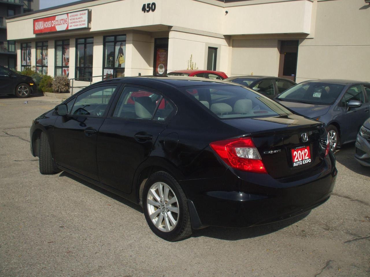 2012 Honda Civic Auto, A/C,Sunroof,Certified,Bluetooth,Key less,,,