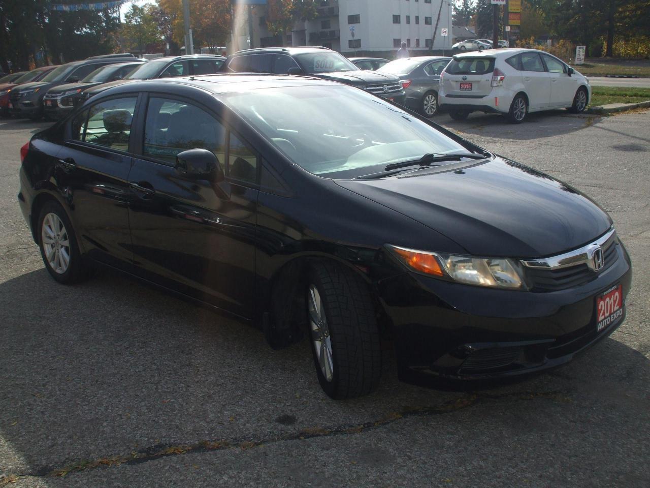 2012 Honda Civic Auto, A/C,Sunroof,Certified,Bluetooth,Key less,,,