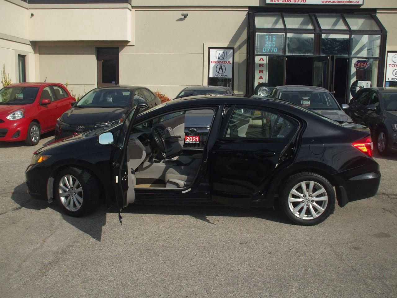 2012 Honda Civic Auto, A/C,Sunroof,Certified,Bluetooth,Key less,,,