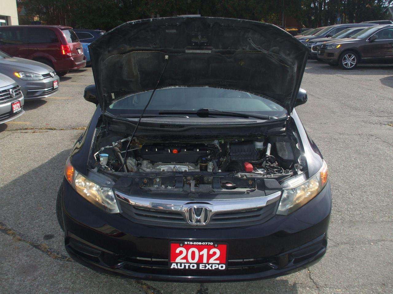 2012 Honda Civic Auto, A/C,Sunroof,Certified,Bluetooth,Key less,,,