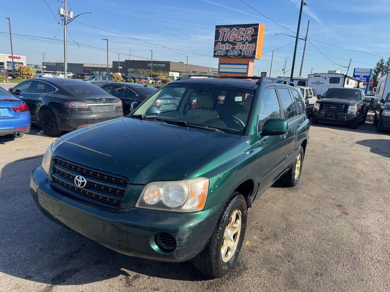 Used 2001 Toyota Highlander V6 4X4, AUTO, 5 PASSENGER, AS IS SPECIAL for sale in London, ON