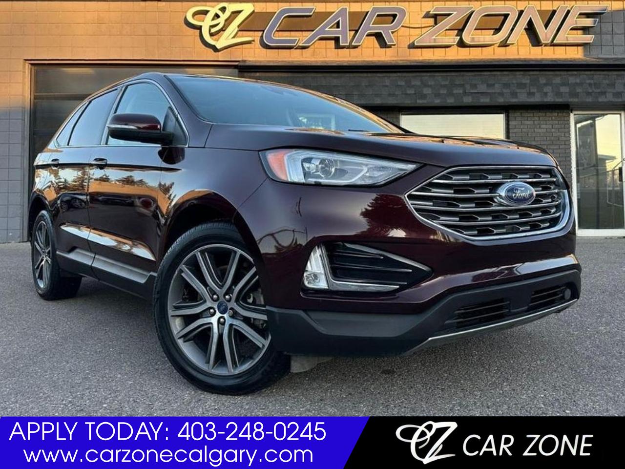 Used 2020 Ford Edge Titanium AWD for sale in Calgary, AB