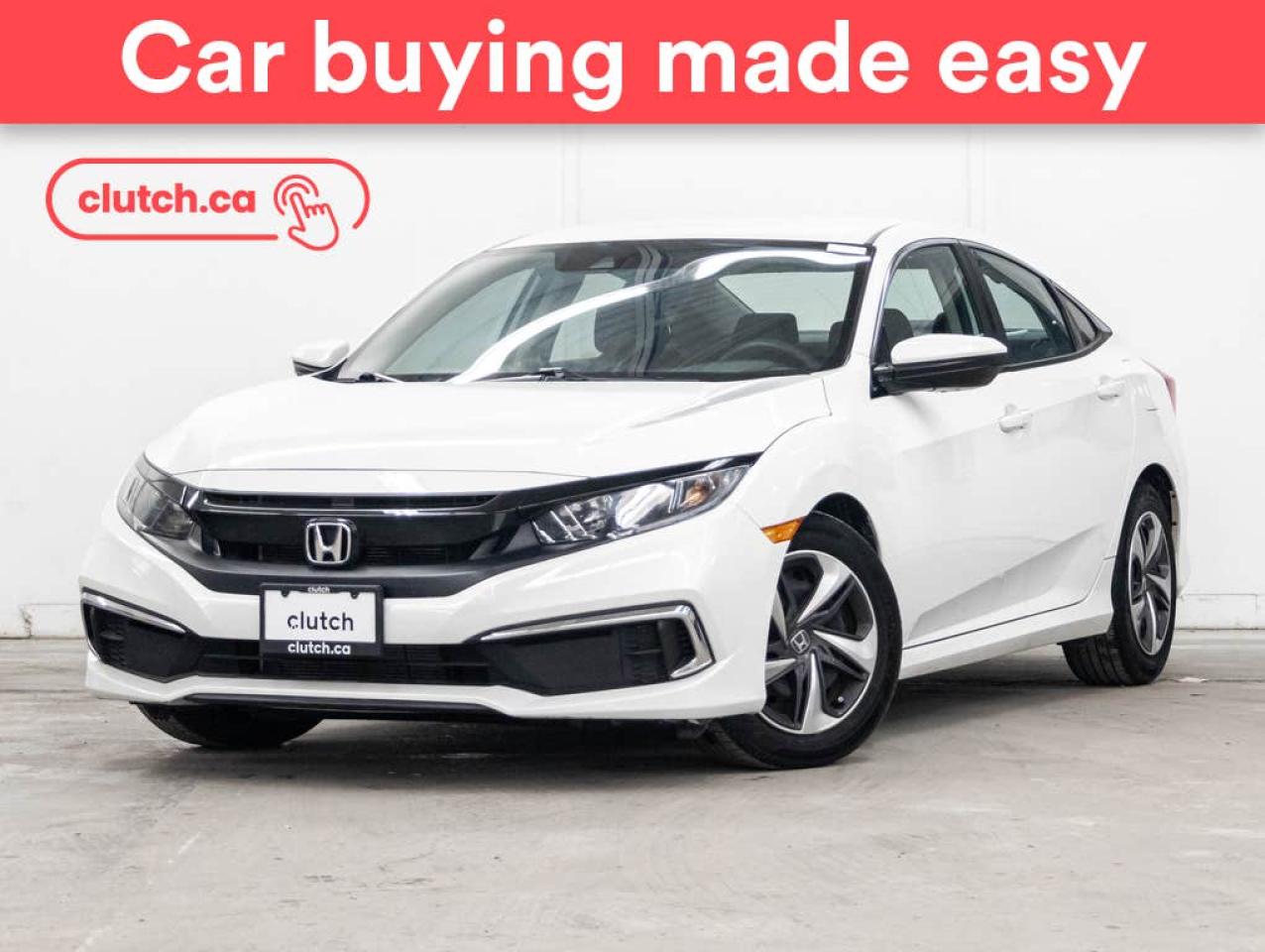 Used 2019 Honda Civic LX w/ Apple CarPlay & Android Auto, A/C, Rearview Cam for sale in Toronto, ON