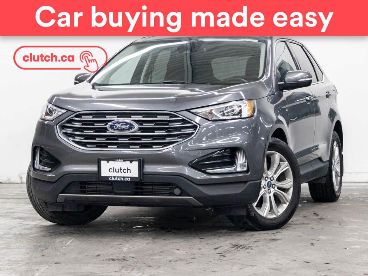 Used 2021 Ford Edge Titanium AWD w/ SYNC 4, Dual-Zone A/C, Rearview Cam for sale in Toronto, ON