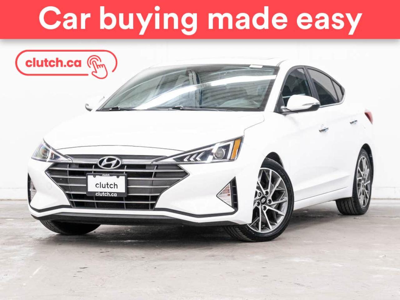 Used 2020 Hyundai Elantra Luxury w/ Apple CarPlay & Android Auto, Heated Steering Wheel, Heated Front Seats for sale in Toronto, ON