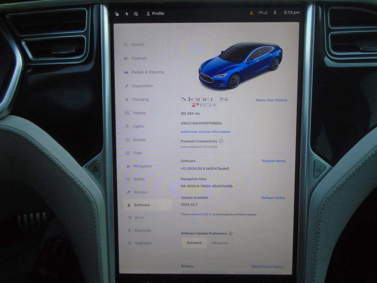 2014 Tesla Model S 4dr Sdn Performance P85+ Full Charge 391 km Photo