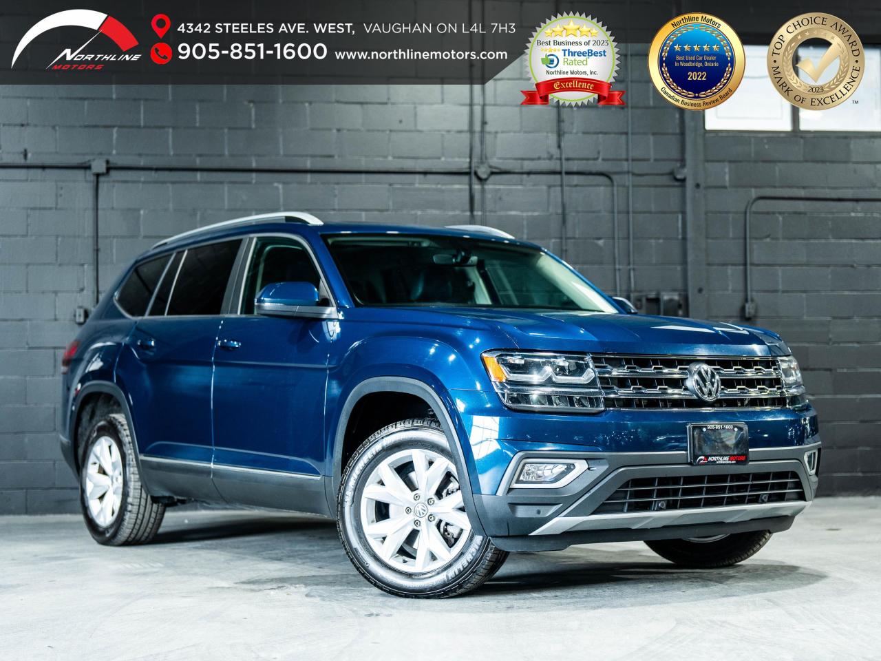 Used 2019 Volkswagen Atlas Highline/PANO/NAV/ADAPTIVE CRUISE CONTROL for sale in Vaughan, ON