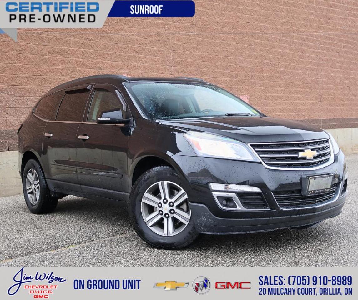 Used 2017 Chevrolet Traverse AWD 4dr LT w-2LT | LEATHER | SUNROOF for sale in Orillia, ON