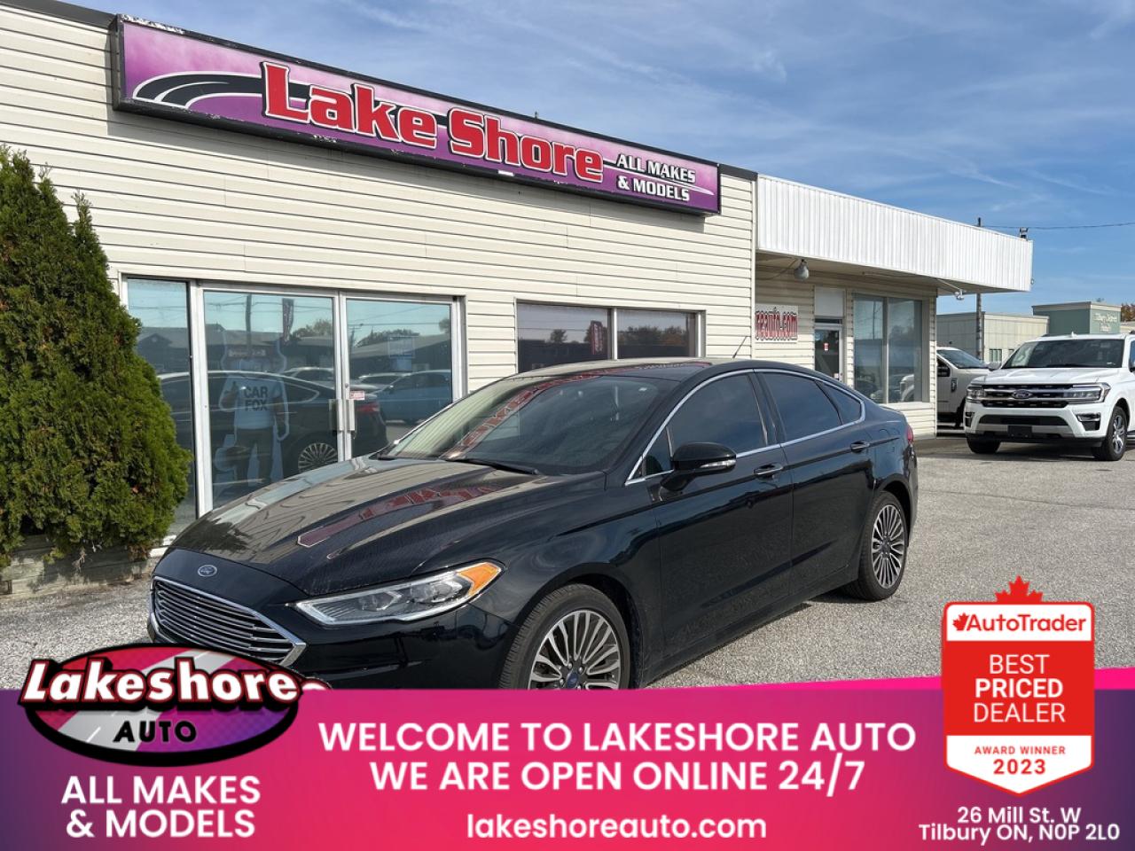 Used 2018 Ford Fusion Titanium for sale in Tilbury, ON