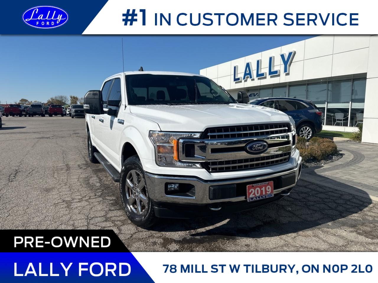 Used 2019 Ford F-150 XLT, Nav, 4x4, Power Sliding Window! for sale in Tilbury, ON