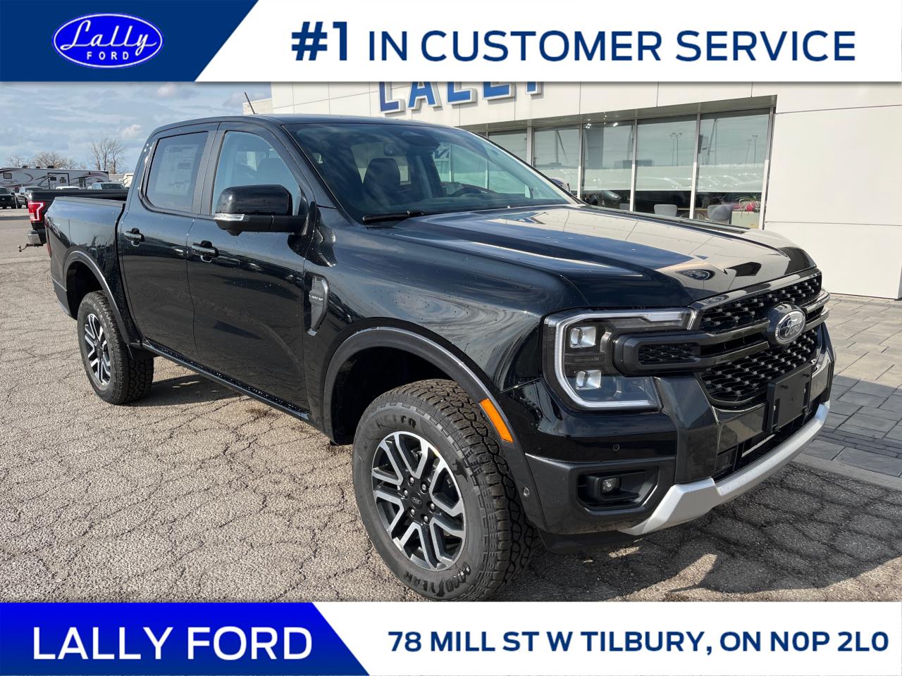 New 2024 Ford Ranger LARIAT for sale in Tilbury, ON