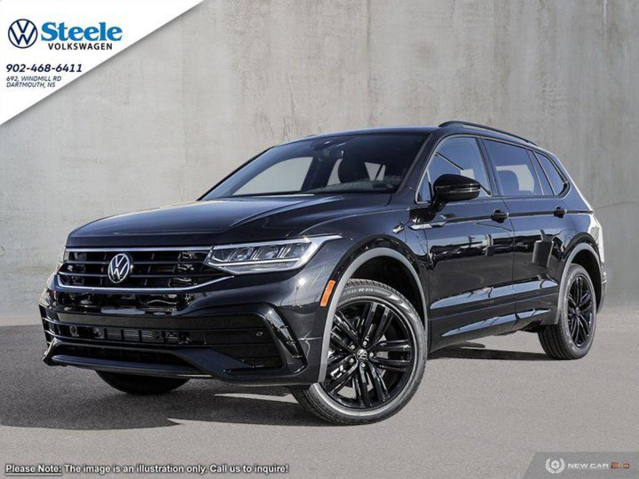 New 2024 Volkswagen Tiguan Comfortline R-Line Black Edition for sale in Dartmouth, NS