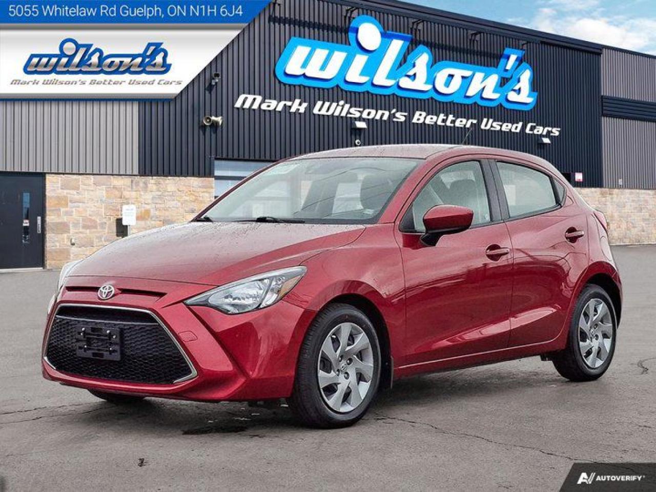 Used 2020 Toyota Yaris Hatchback Auto, Rear Camera, Bluetooth, Power Group, and more! for sale in Guelph, ON