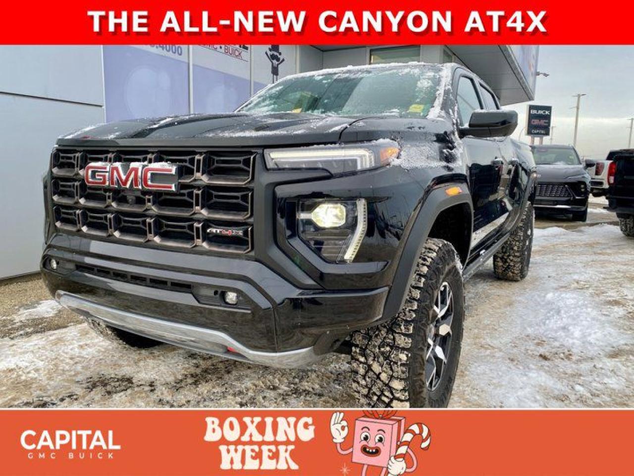 New 2024 GMC Canyon Crew Cab AT4X for sale in Edmonton, AB